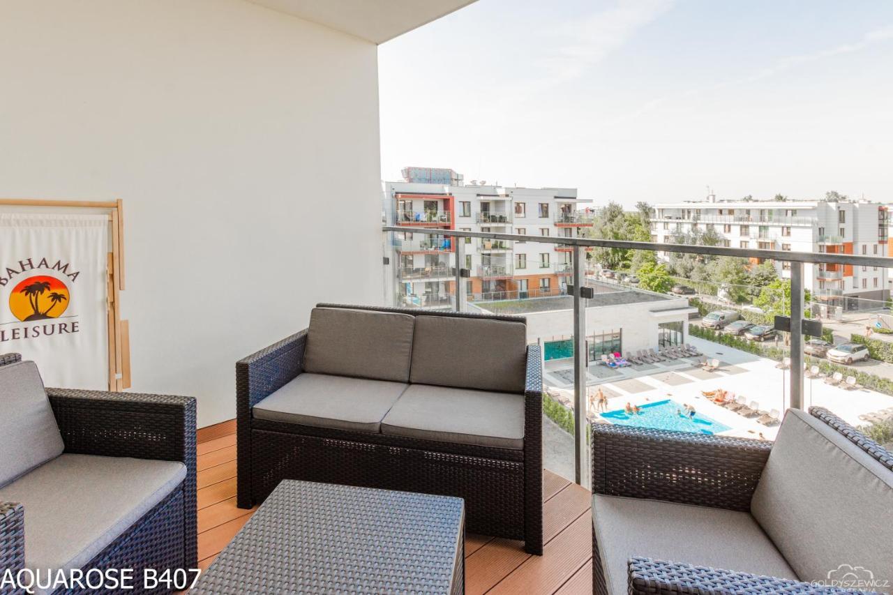 Apartamenty Polanki Park Aquarose Kolobrzeg- Basen,Sauna,Silownia,Place Zabaw Dla Dzieci - Inclusive , Restauracja, Garaz Luaran gambar