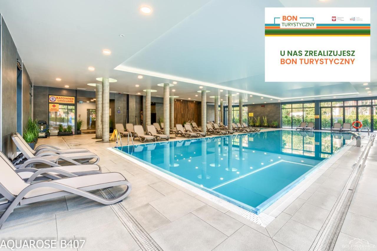 Apartamenty Polanki Park Aquarose Kolobrzeg- Basen,Sauna,Silownia,Place Zabaw Dla Dzieci - Inclusive , Restauracja, Garaz Luaran gambar