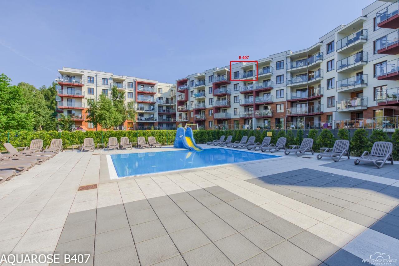 Apartamenty Polanki Park Aquarose Kolobrzeg- Basen,Sauna,Silownia,Place Zabaw Dla Dzieci - Inclusive , Restauracja, Garaz Luaran gambar