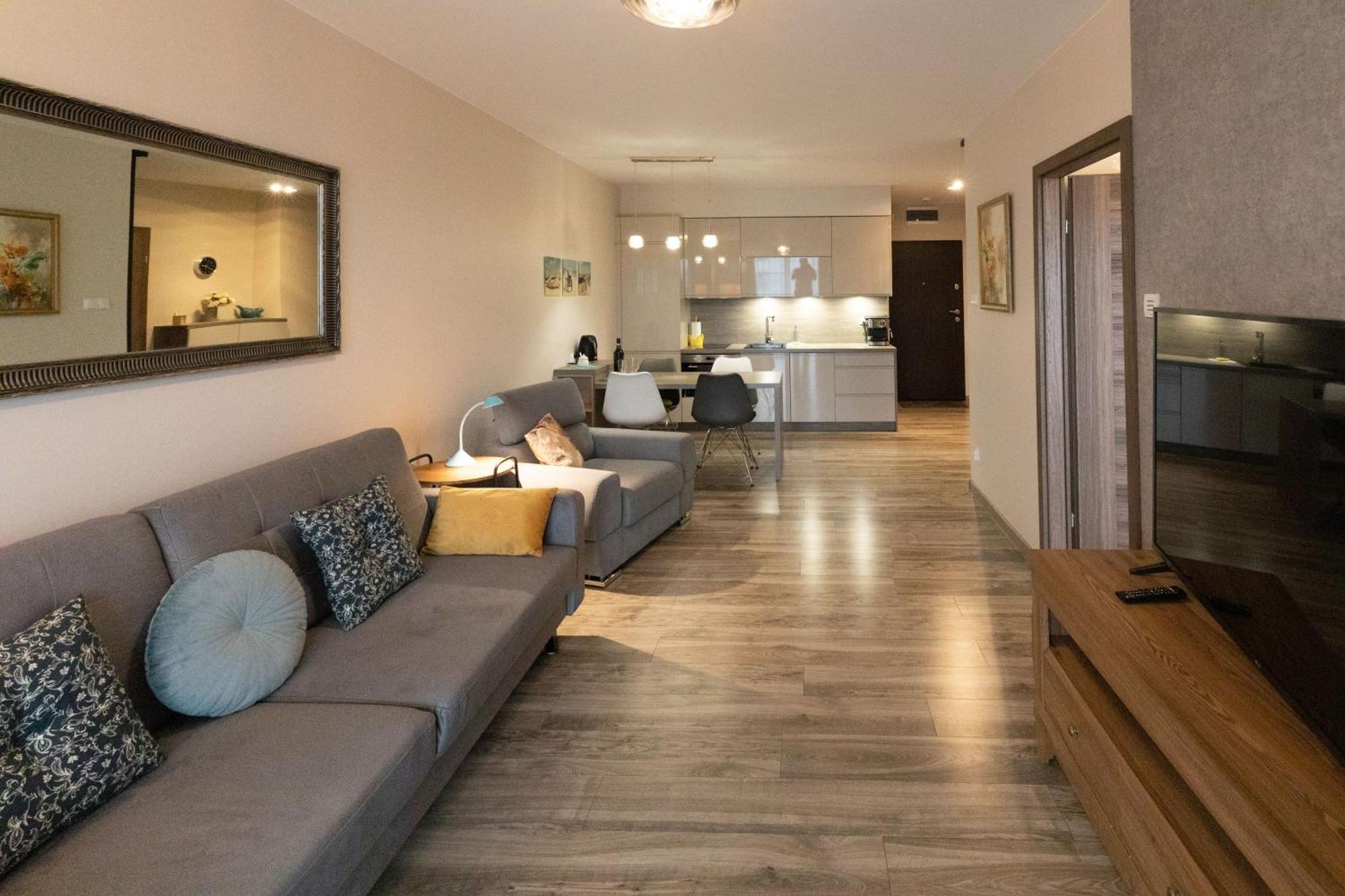 Apartamenty Polanki Park Aquarose Kolobrzeg- Basen,Sauna,Silownia,Place Zabaw Dla Dzieci - Inclusive , Restauracja, Garaz Luaran gambar
