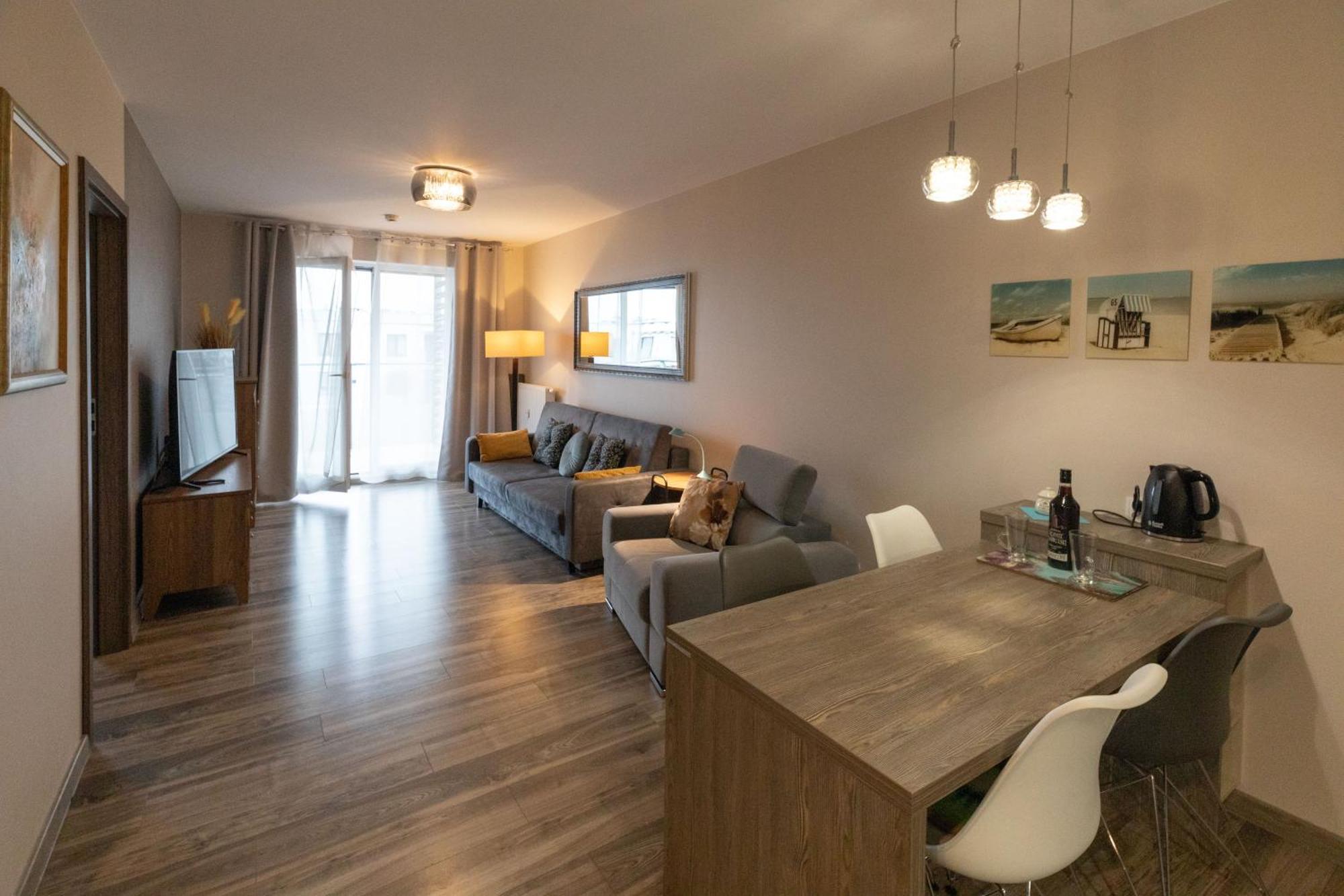 Apartamenty Polanki Park Aquarose Kolobrzeg- Basen,Sauna,Silownia,Place Zabaw Dla Dzieci - Inclusive , Restauracja, Garaz Luaran gambar